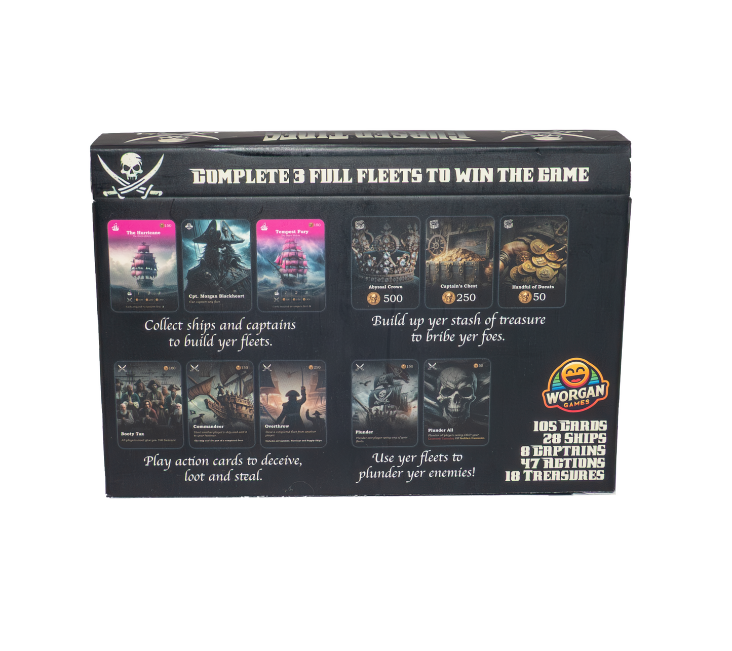 Cursed Tides - Pirate Strategy Card Game