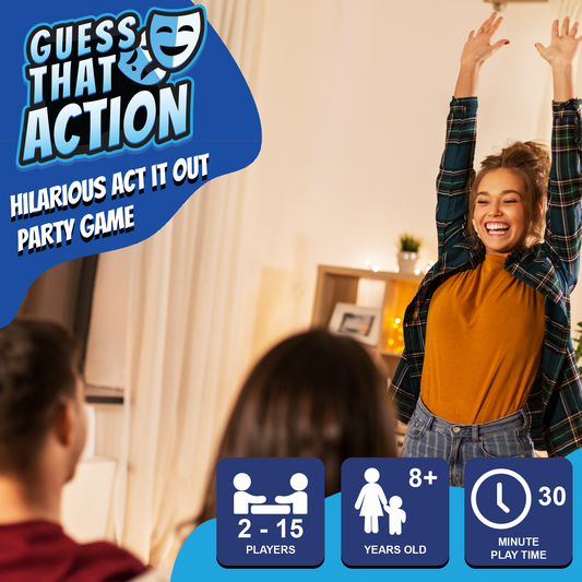 Guess That Action: Hilarious Charades-Style Party Game