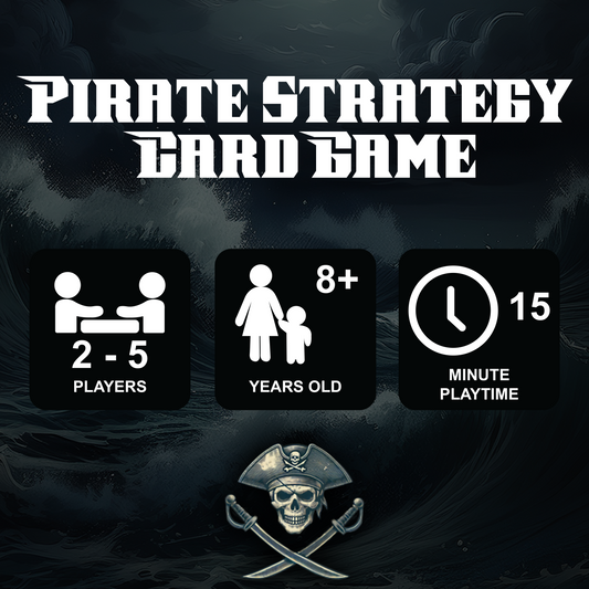 Cursed Tides - Pirate Strategy Card Game