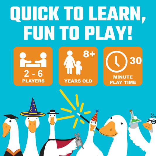 Sneaky Goose: Quick Thinking Memory Game for Kids, Teens & Adults