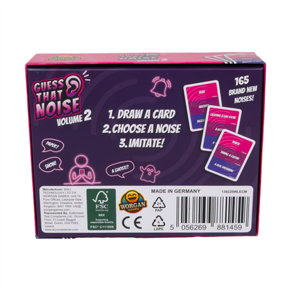 Guess That Noise Volume 2: The 2nd Funny Sound Impressions Party Game