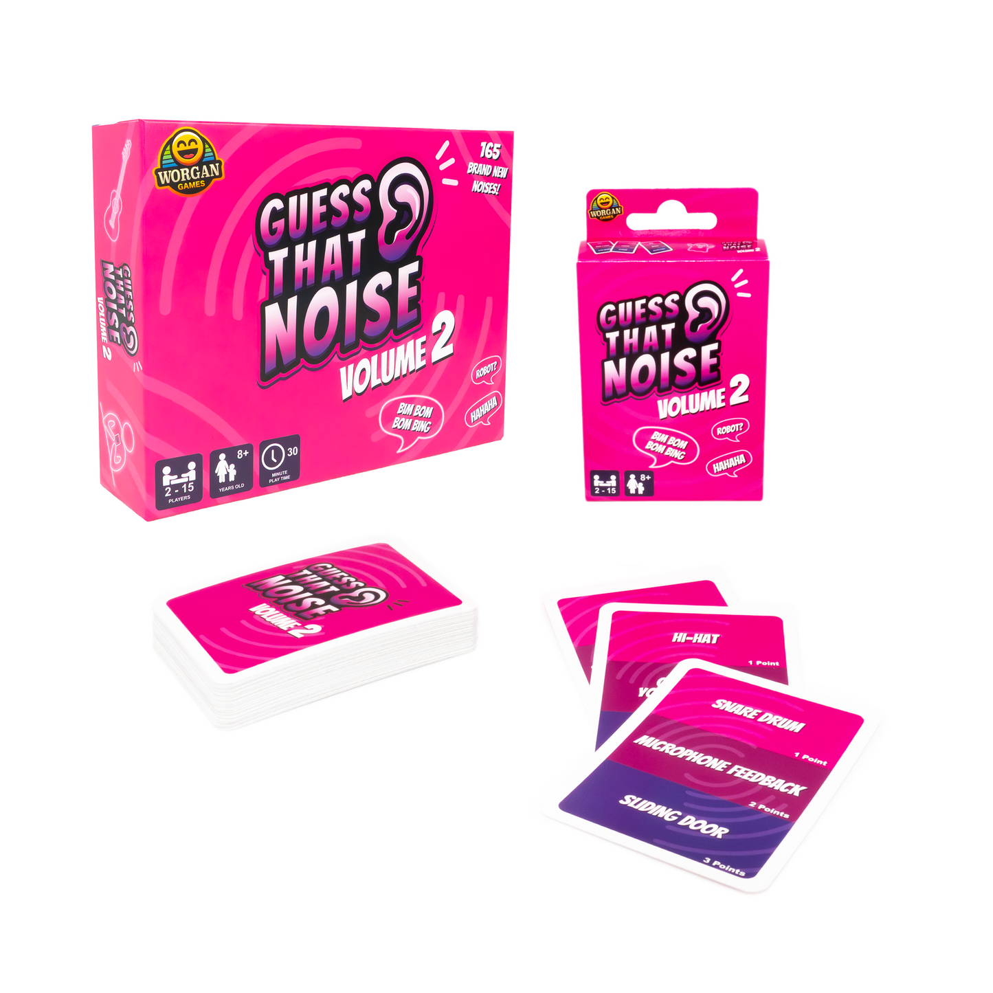 Guess That Noise Volume 2: The 2nd Funny Sound Impressions Party Game
