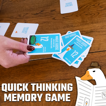 Sneaky Goose: Quick Thinking Memory Game for Kids, Teens & Adults