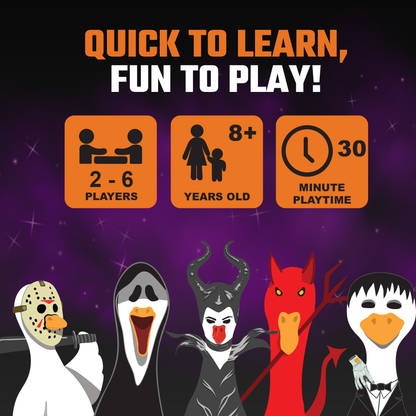 Spooky Goose: Halloween Theme Quick Thinking Memory Game for Kids, Teens & Adults