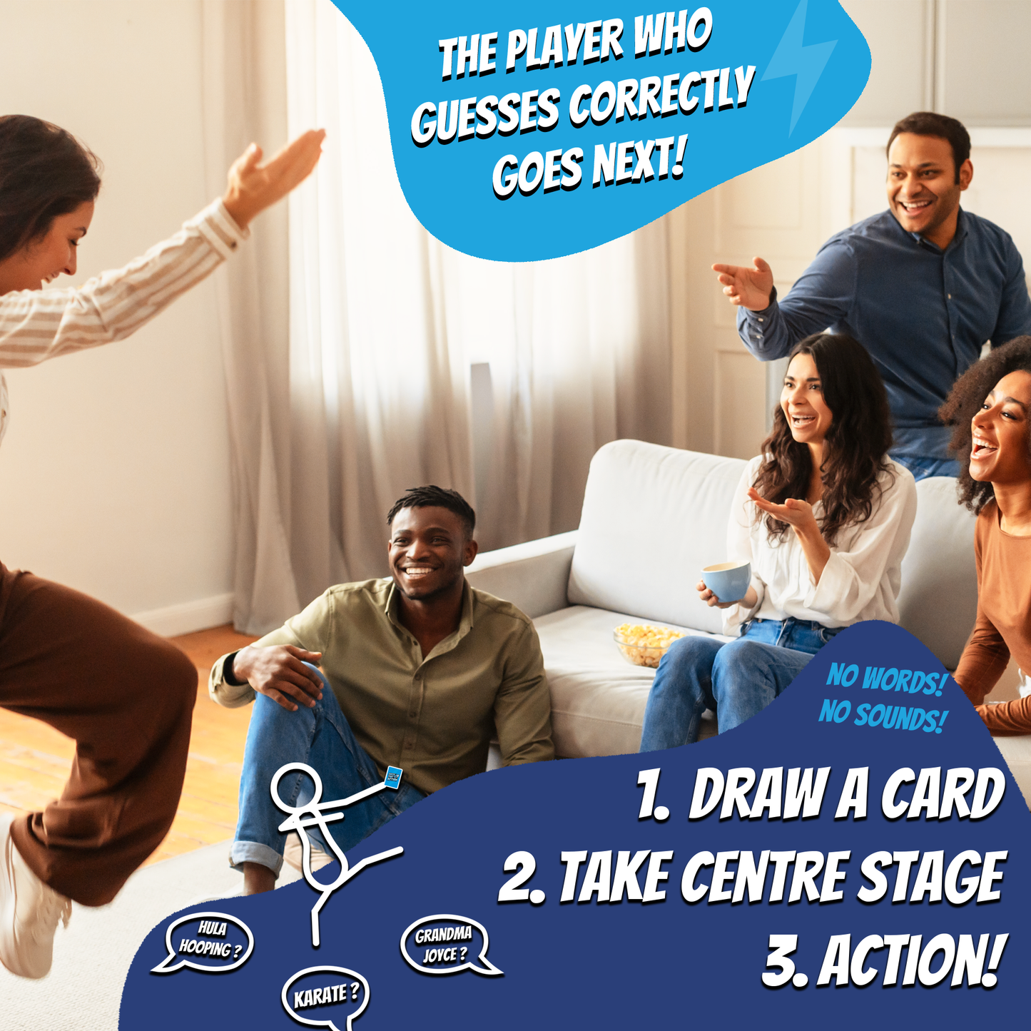 Guess That Action: Hilarious Charades-Style Party Game