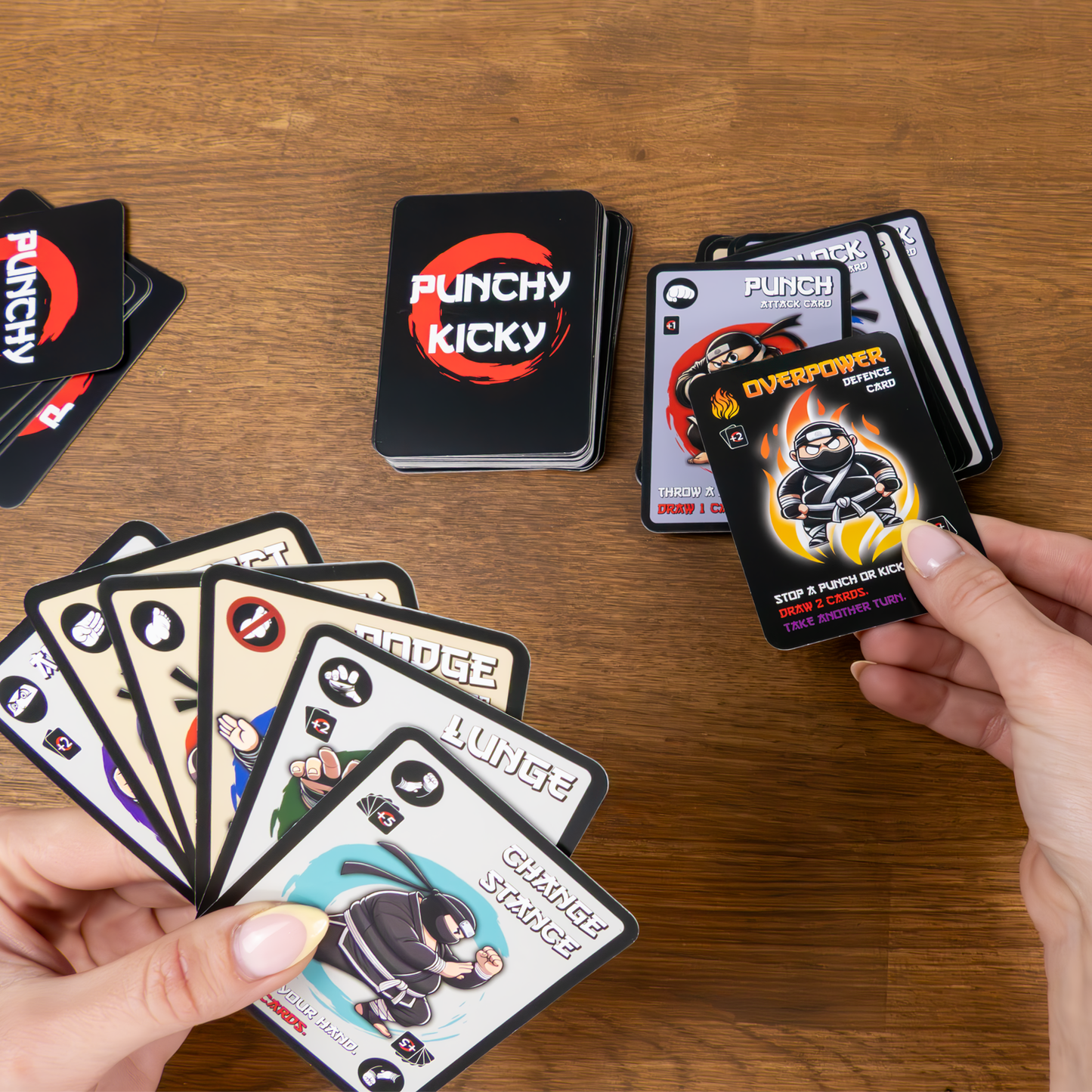 Punchy Kicky - The Silly Fighting Card Game