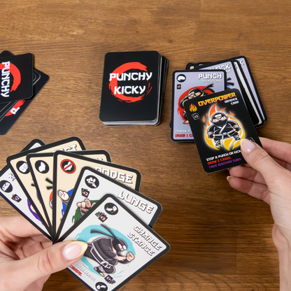 Punchy Kicky - The Silly Fighting Card Game
