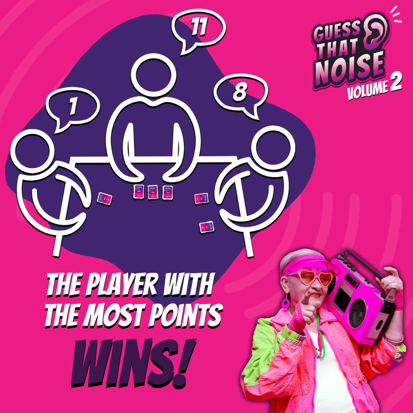 Guess That Noise Volume 2: The 2nd Funny Sound Impressions Party Game
