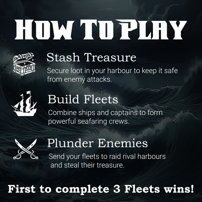 Cursed Tides - Pirate Strategy Card Game