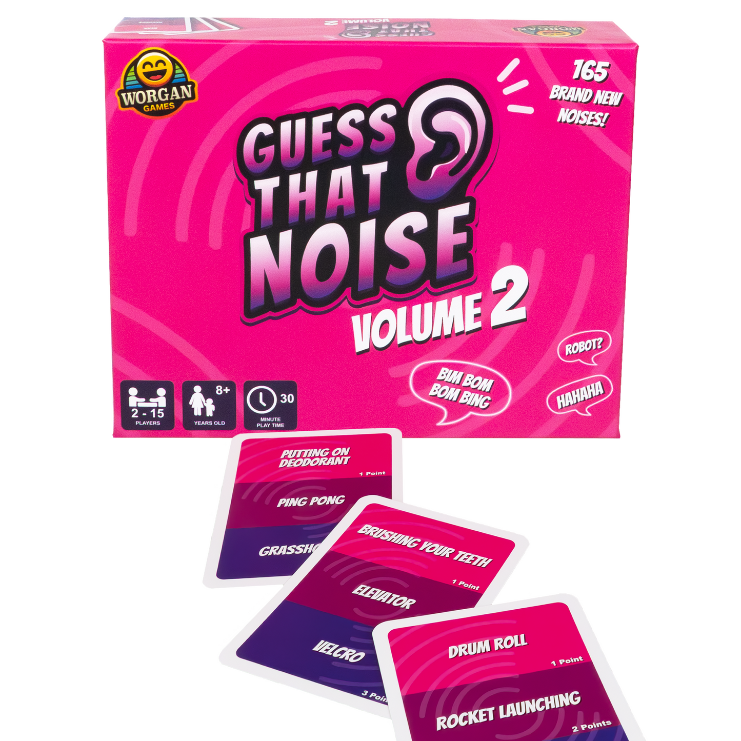 Guess That Noise Volume 2: The 2nd Funny Sound Impressions Party Game