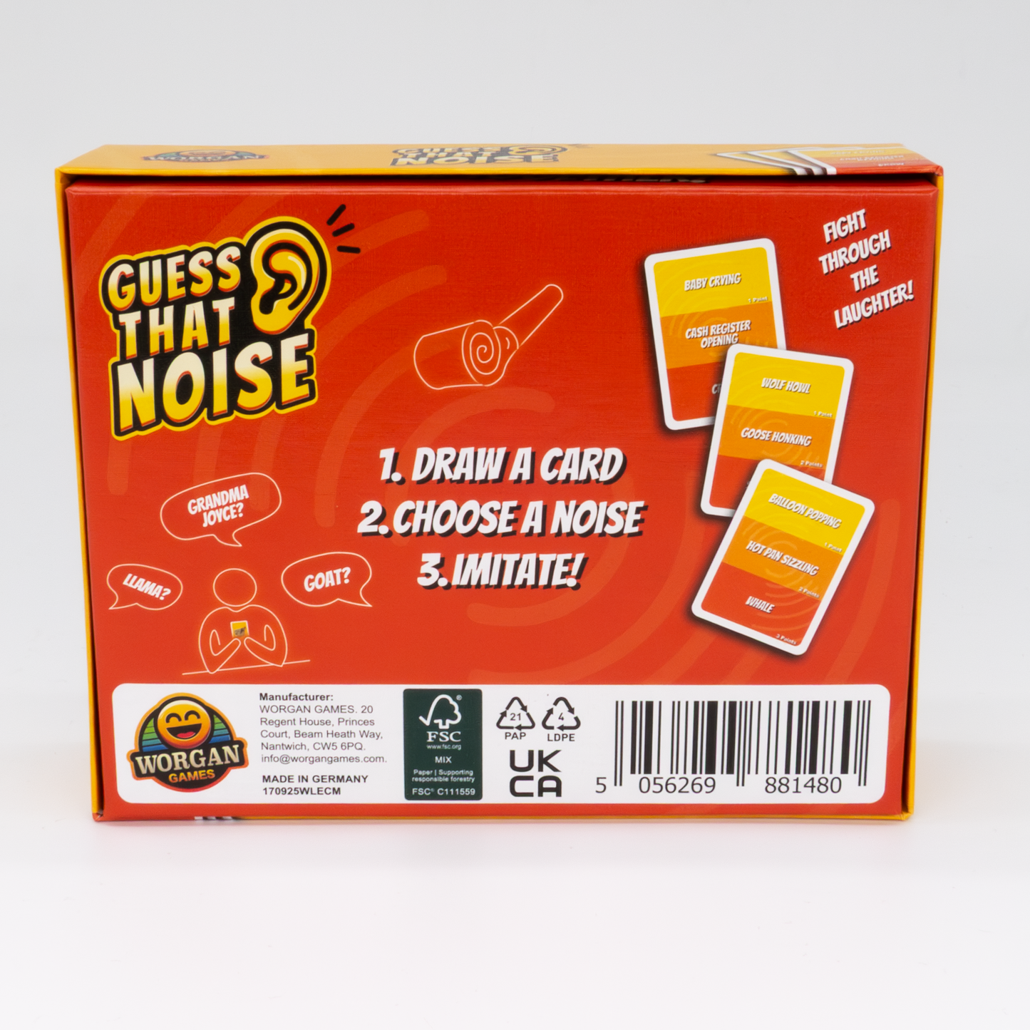 Guess That Noise: Funny Sound Impressions Party Game