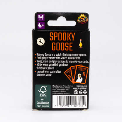 Spooky Goose: Halloween Theme Quick Thinking Memory Game for Kids, Teens & Adults