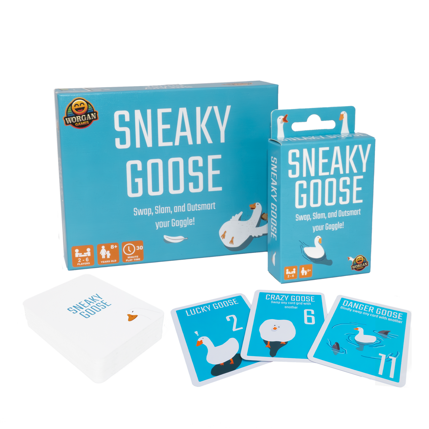 Sneaky Goose: Quick Thinking Memory Game for Kids, Teens & Adults