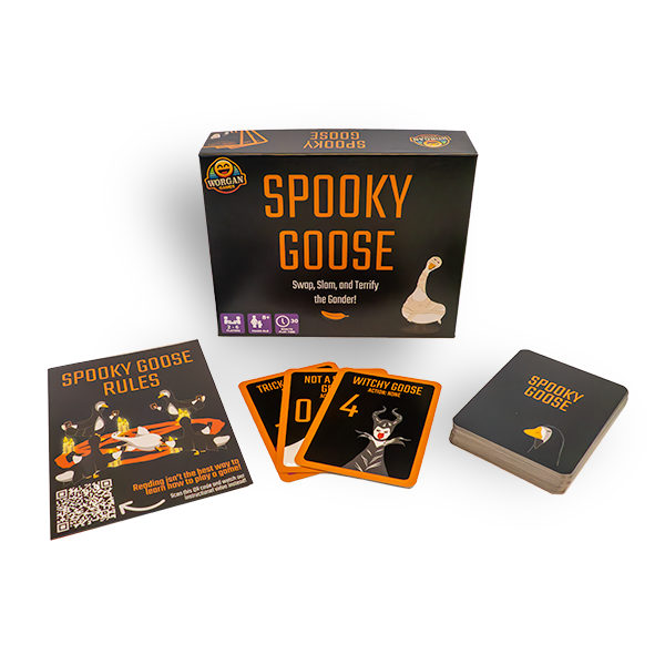 Spooky Goose: Halloween Theme Quick Thinking Memory Game for Kids, Teens & Adults